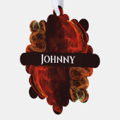 Metamorfose Abstracte kunst Ornament Kaart (Links)