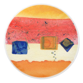 Metamorfose Abstracte kunstkeramische dragerdrager Keramische Knop