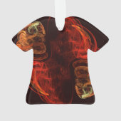 Métamorphose Abstraite Art Chemise acrylique (dos)