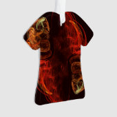 Métamorphose Abstraite Art Chemise acrylique (devant)