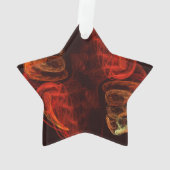 Métamorphose Art Abstrait Étoile acrylique (dos)