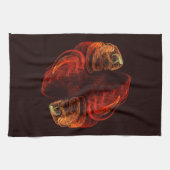 Métamorphose Art Abstrait serviette de cuisine (Horizontal)