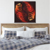 Métamorphose Art Abstrait Toile Enveloppée Impress (Insitu(Chambre))