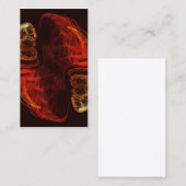 Métamorphose Carte de visite d'art Abstrait (Devant / Derrière)