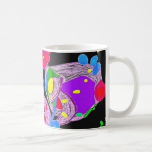 Métamorphose Conception violette Monogramme Mug