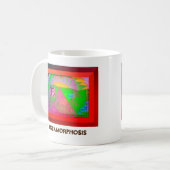 Métamorphose fractale Mug (Devant gauche)