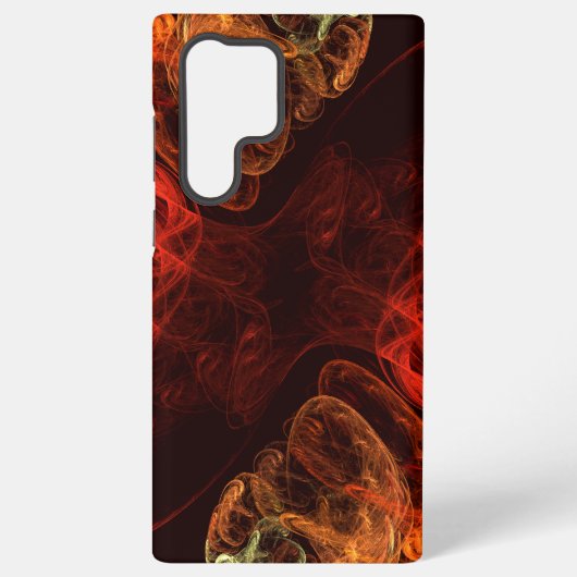 Metamorphosis Energy Modern Abstract Fractal Art Samsung Galaxy Hoesje (Achterkant)