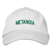 METANOIA Casquette réglable de base (Devant)