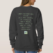 Metanoia Dames Crewneck Sweatshirt (Achterkant)