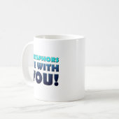 Métaphores soient avec vous Mug drôle (Devant gauche)