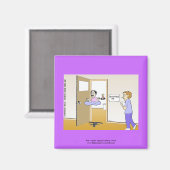 Metaphysics Lab Classic Cartoon Frigo Magnet (Recto/Verso)