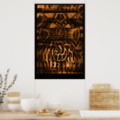 MetaState - Poster orange (Cuisine)