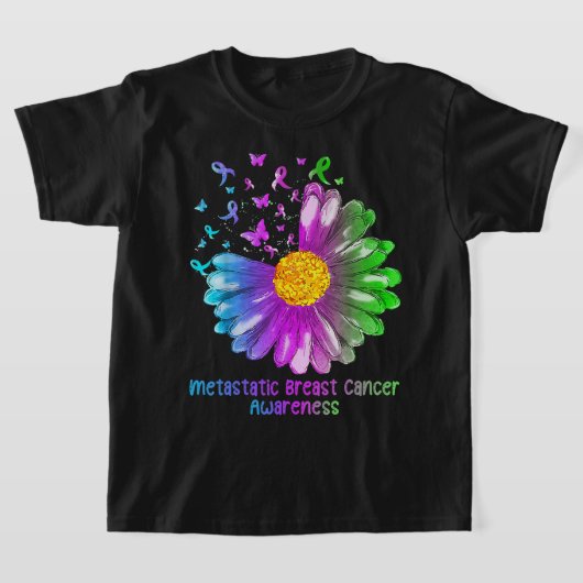 Metastatic Breast Cancer Awareness Support Squad T T-shirt (Laagn)