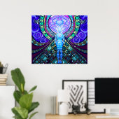 Metatron "Angel of Thight" Poster (Thuiskantoor)