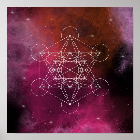 Metatron arcangel zen poster (Voorkant)