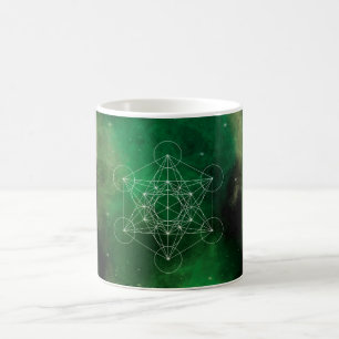 Metatron, chakra,zen,heilige geometrie, engel koffiemok
