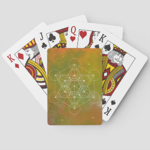 Metatron, chakra,zen,heilige geometrie, engel, pokerkaarten