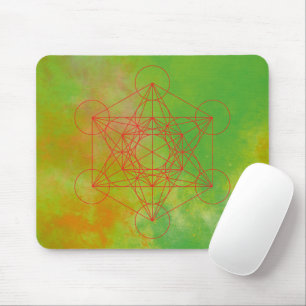 Metatron, chakra, zen, sacrale geometrie, engel muismat