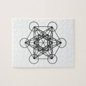 Metatron Cube Legpuzzel (Horizontaal)