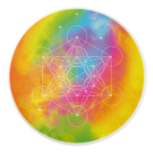 Metatron Keramische Knop (Voorkant)