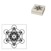 Metatron Rubberstempel (Gestempeld)