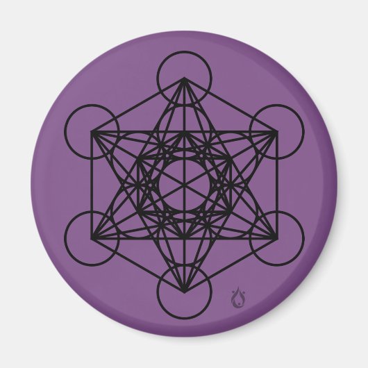 Metatron's Cube magneet (Voorkant)