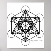 Metatron's Cube Poster (Voorkant)
