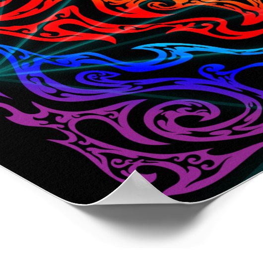 Metatron's Cube Poster (Hoek)