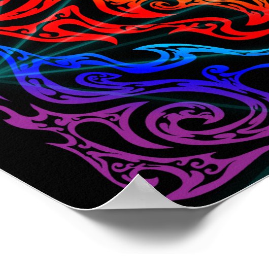 Metatron's Cube Poster (Hoek)