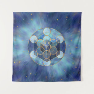 Metatron's Cube Sacred Geometry Wandkleed