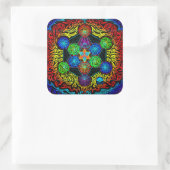 Metatron's Cube Sticker (Tas)