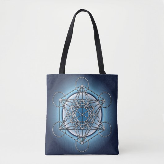 Metatrons Cube Tote Bag (Voorkant)