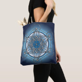 Metatrons Cube Tote Bag (Dichtbij)
