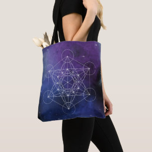 Metatron's Kubus Heilige Geometrie Draagtas