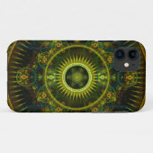 "Metatron's Magick Wheel" - Fractal Art Case-Mate iPhone Case (Achterkant (horizontaal))