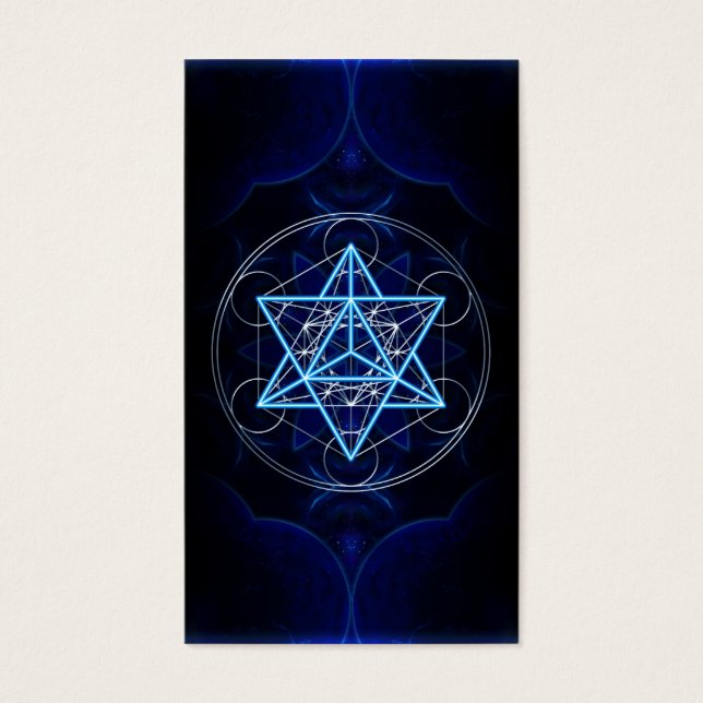 Metatrons Würfel - Merkaba - Stern Tetraeder (Devant)