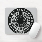 Metaversalisme Mousepad Muismat (Met muis)