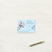 Mete chien toilettage Rendez-vous Post-it® Notes (Sur un bureau)