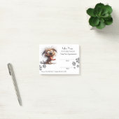 Mete chien toilettage Rendez-vous Post-it® Notes (Bureau)