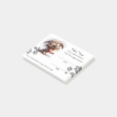 Mete chien toilettage Rendez-vous Post-it® Notes (Incliné)