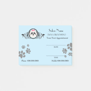 Mete chien toilettage Rendez-vous Post-it® Notes