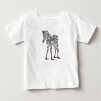 Mete Zebra Top Faune Design pour bébés T-shirt