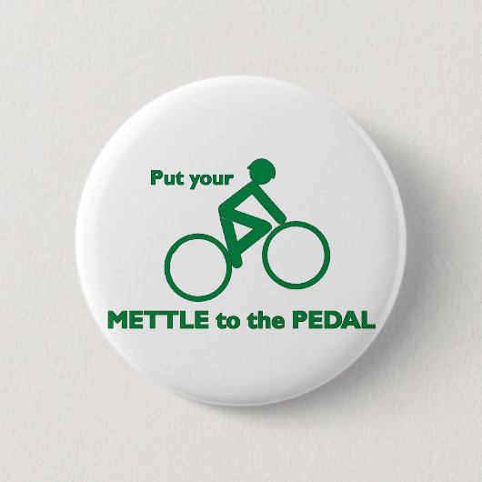 Metel naar de Pedal Ronde Button 5,7 Cm (Voorkant)