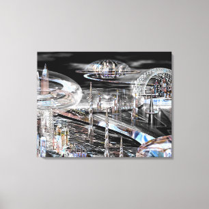 Metempirisch verpakt canvas