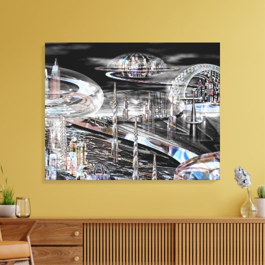 Metempirisch verpakt canvas (Insitu (Woonkamer))