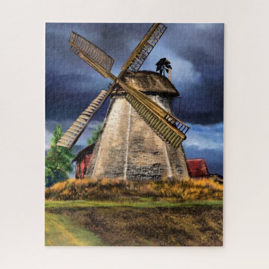 Météo dans le Pays-Bas Jigsaw Puzzle (Vertical)