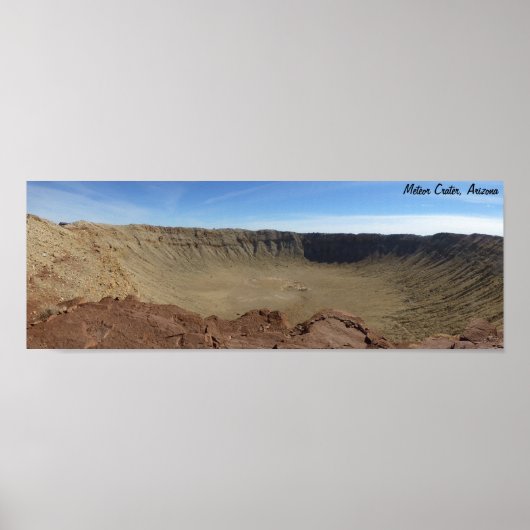 Meteor Crater Poster (Voorkant)