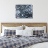 Meteor Douche Rouge Coeur Étiquette Impression (Insitu(Chambre))