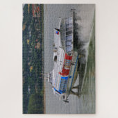 Meteor met draagvleugelboot, Donau Legpuzzel (Verticaal)