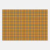 Meteor Orange and Puerto Rico Light Blue Inpakpapier Vel (Voorkant)